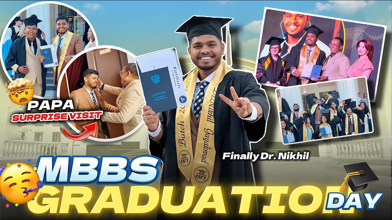 FINALLY DR. BAN GYA 🥳 | PAPA SURPRISE VISIT 🤯 | MBBS IN RUSSIA 🇷🇺
