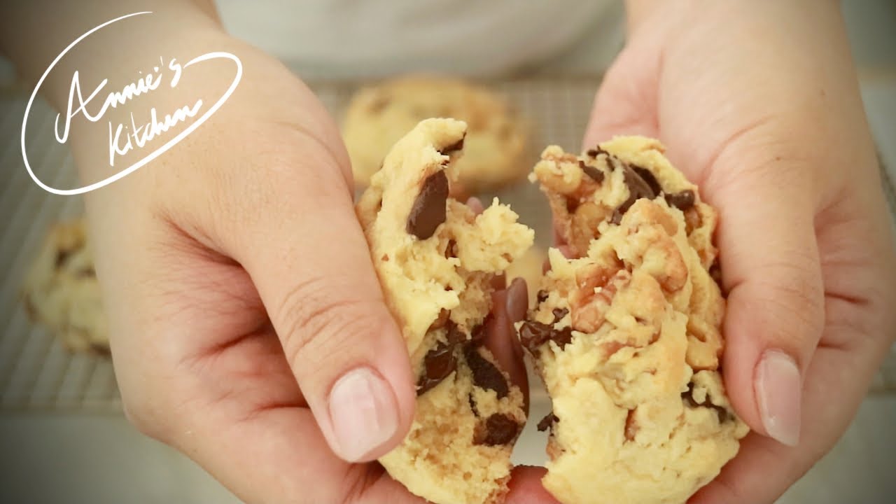 [SUB] Copycat New York Levain Cookies คุ้กกี้ชอคชิพวอลนัทสูตรดังจากนิวยอร์ค | Annie’s Kitchen