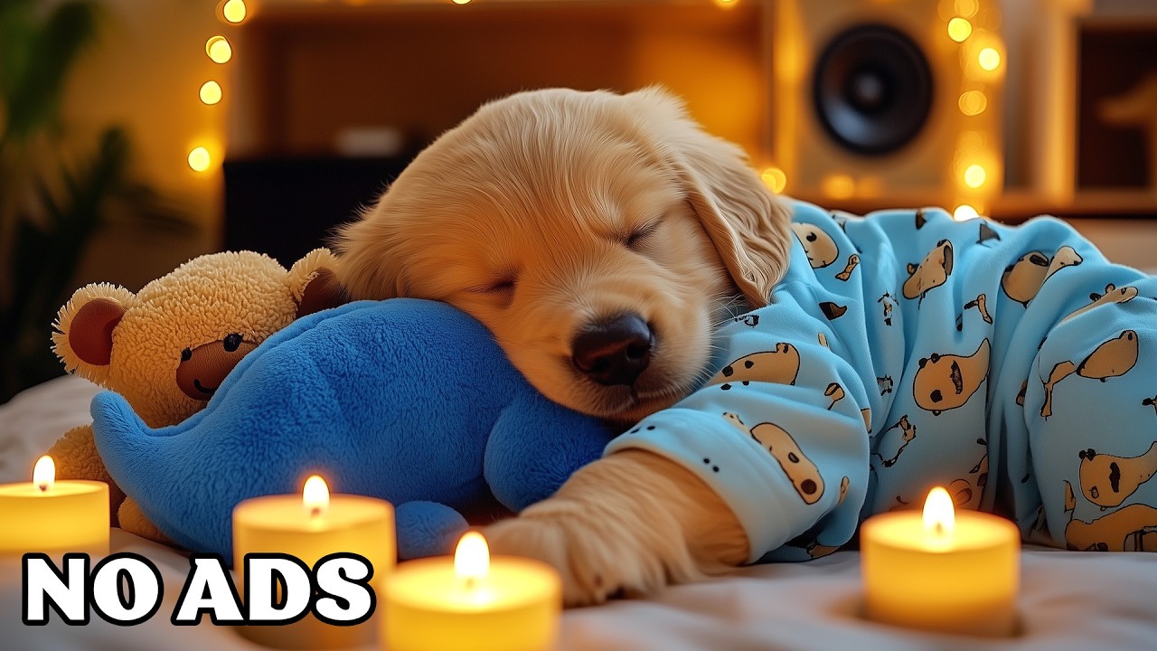 🐶12 Hours Of Dog Calming Music 💤Quiet Sleep When Left Alone 🎵Soothing Anxiety Relief No Ads