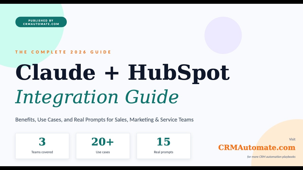 Introduction to Claude with HubSpot Integration