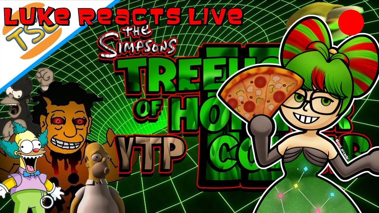 Treehouse of horror YTP collab 2 - Luke Reacts + Behind the Scenes of Luke's entry