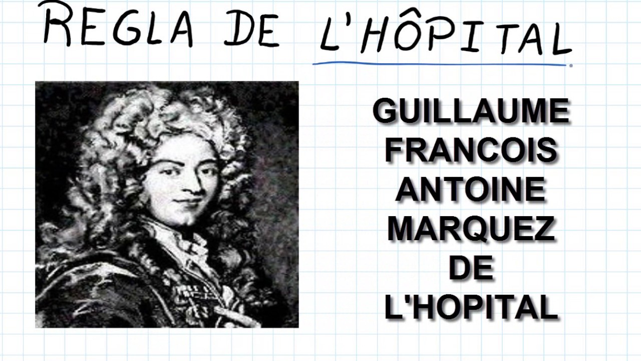 Que Es La Regla De L'Hopital
