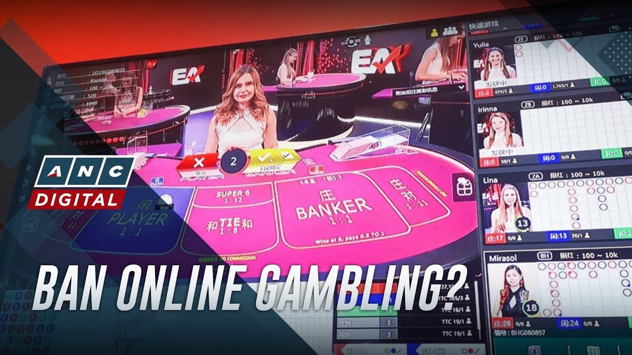 Congress bills seek restrictions, ban on online gambling in PH | ANC