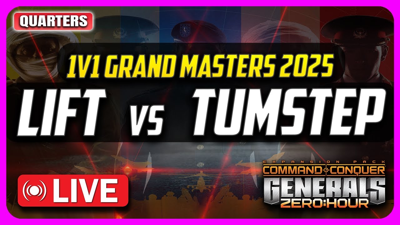 🔴LIVE | $1,000 Grand Masters 2025 | Lift Truck vs Tumstep | Quarter Final