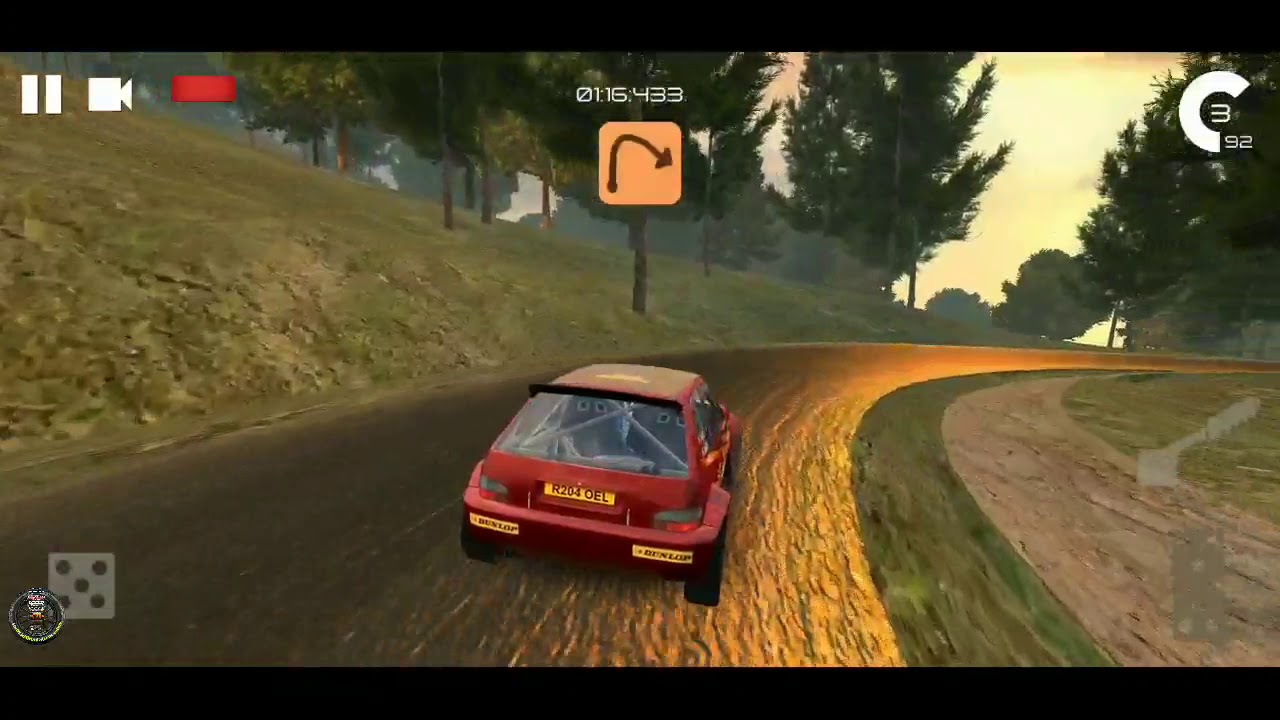 M.U.D Rally Racing video. J spec Rally italy 6 stages android gameplay