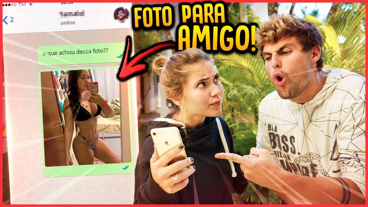ELA MANDOU FOTO DE BIQUÍNI PARA UM AMIGO!! - TROLLANDO REZENDE [ REZENDE EVIL ]