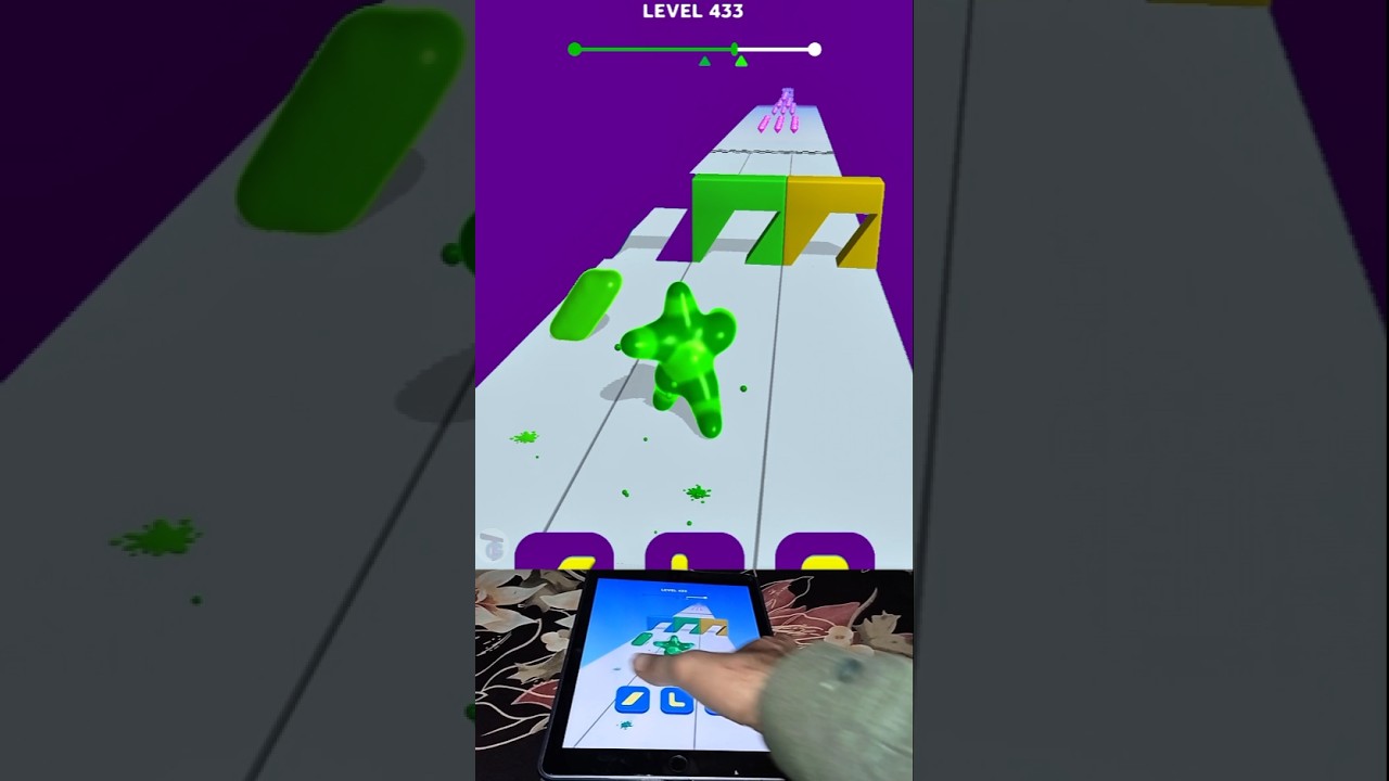 blob shifter 3D 🤠🙂 satisfying android ISO best game level--433 