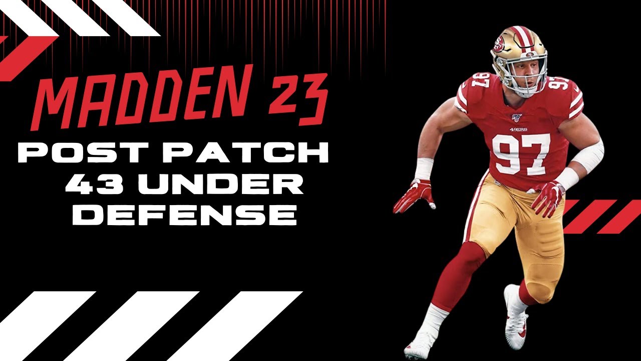 New 43 Under Insane BLITZ  Defense Madden 23