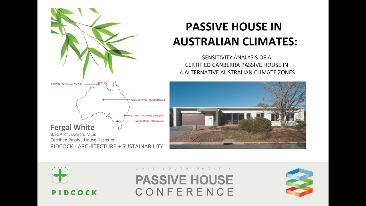 Passive House Standard in Australian Climates