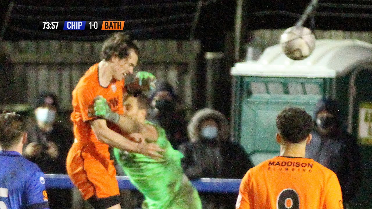 GOAL | Freddie Grant rises highest in the A4 Derby to net his first Bath City goal 26/12/20