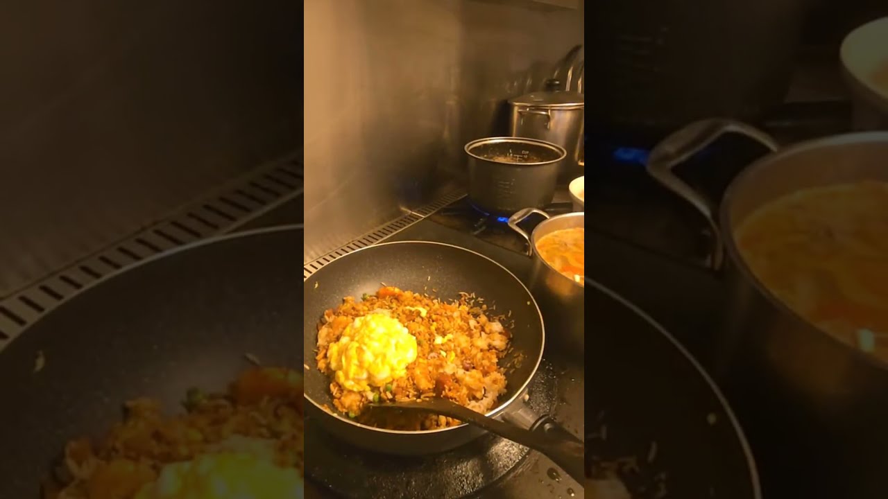 Preparing lunch