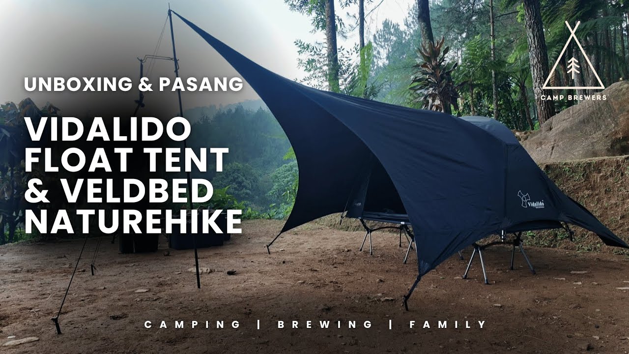 Unboxing & Pasang Tenda Vidalido Float Tent Solo Camp [ hanya 5 menit ]