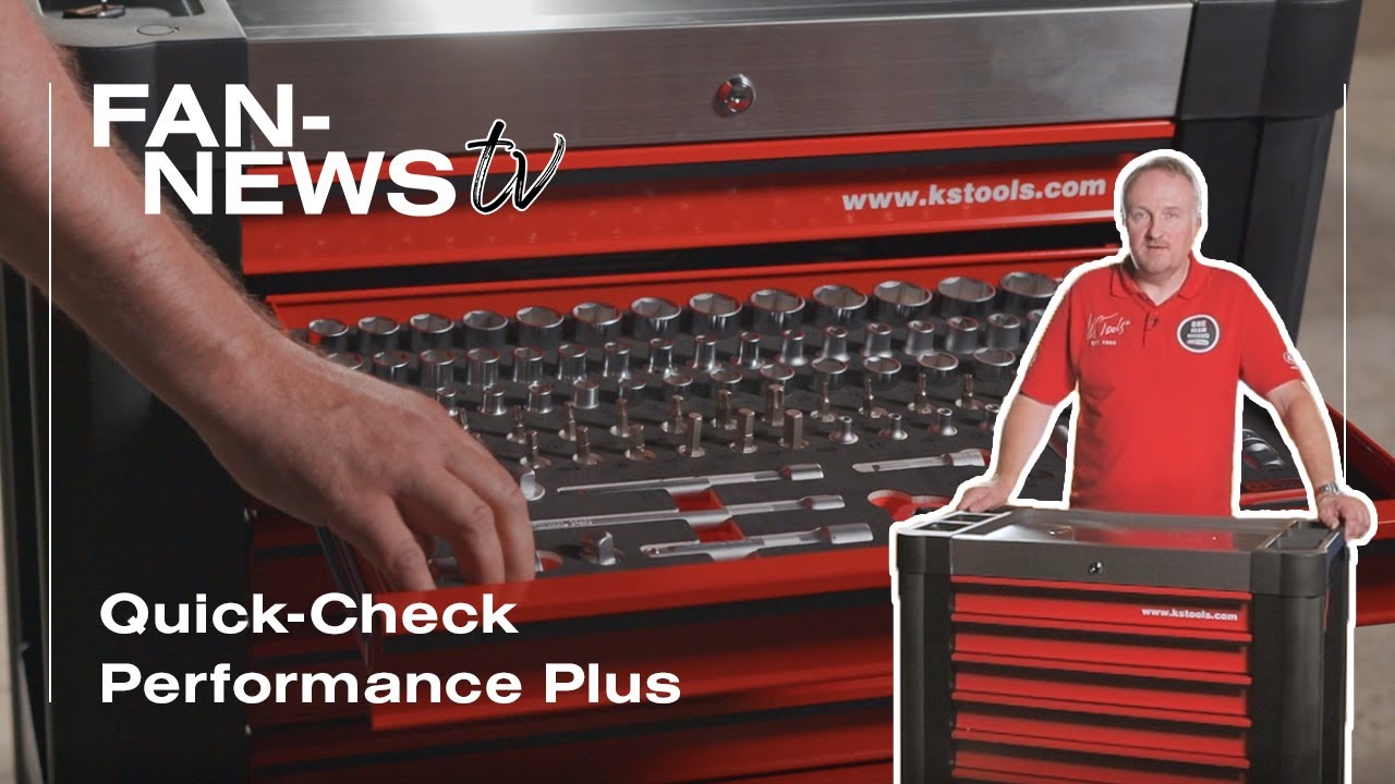 Performance Plus workshop trolley series: Quick Check from EUROPART