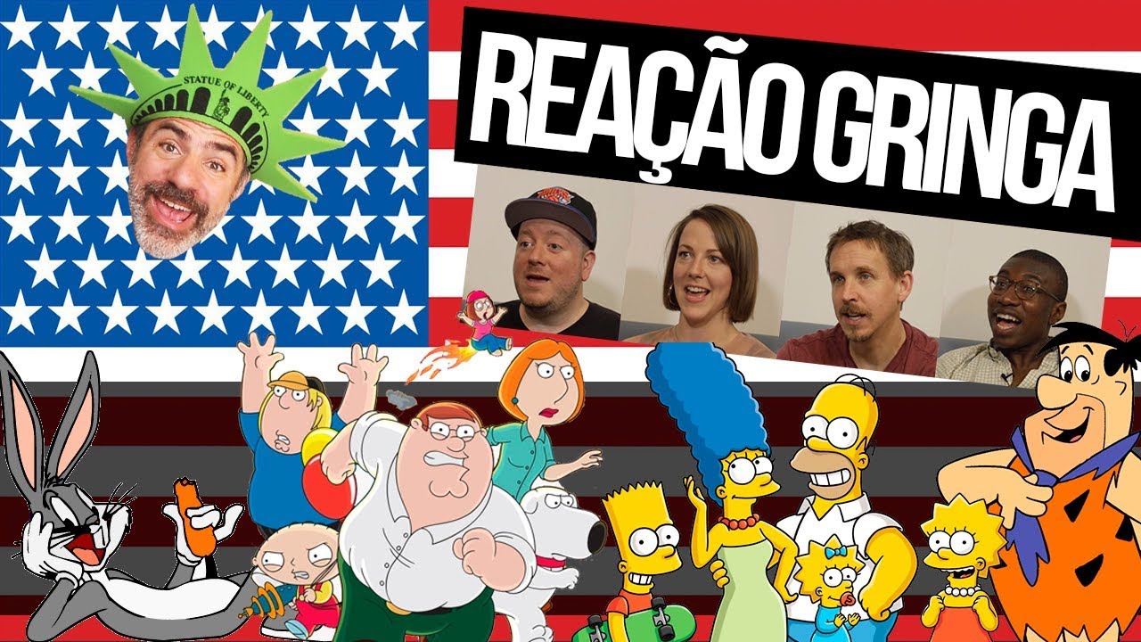 GRINGOS REAGEM &Agrave;S DUBLAGENS EM PORTUG&Ucirc;ES DOS SIMPSONS, PERNALONGA E OUTROS DESENHOS ANIMADOS