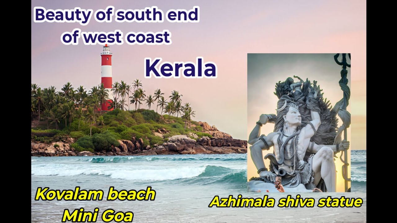 Trivandrum one day Trip-Kerala#kovalambeach #azhimala
