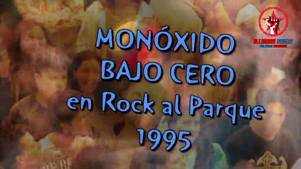 Monóxido Bajo Cero en Rock al Parque 1995
