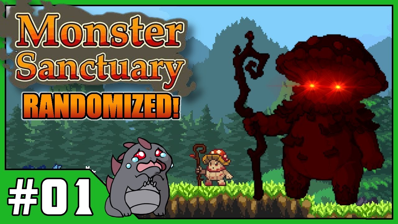Monster Sanctuary | RANDOMIZED MONSTERS | E01 | Trapped In the Starting Area... With DOOM SHROOM