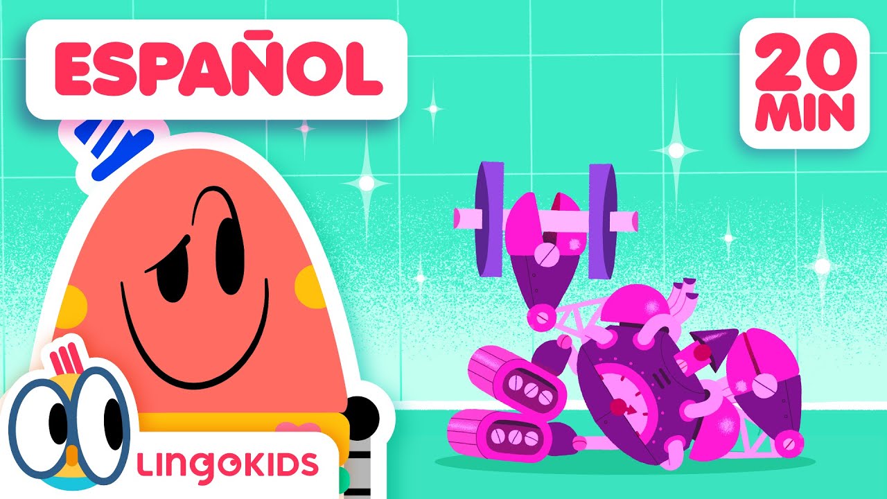 🔧⚡ ¡Misión Robot! 🤖 Música y Diversión para Niños con #BabyBot | Lingokids