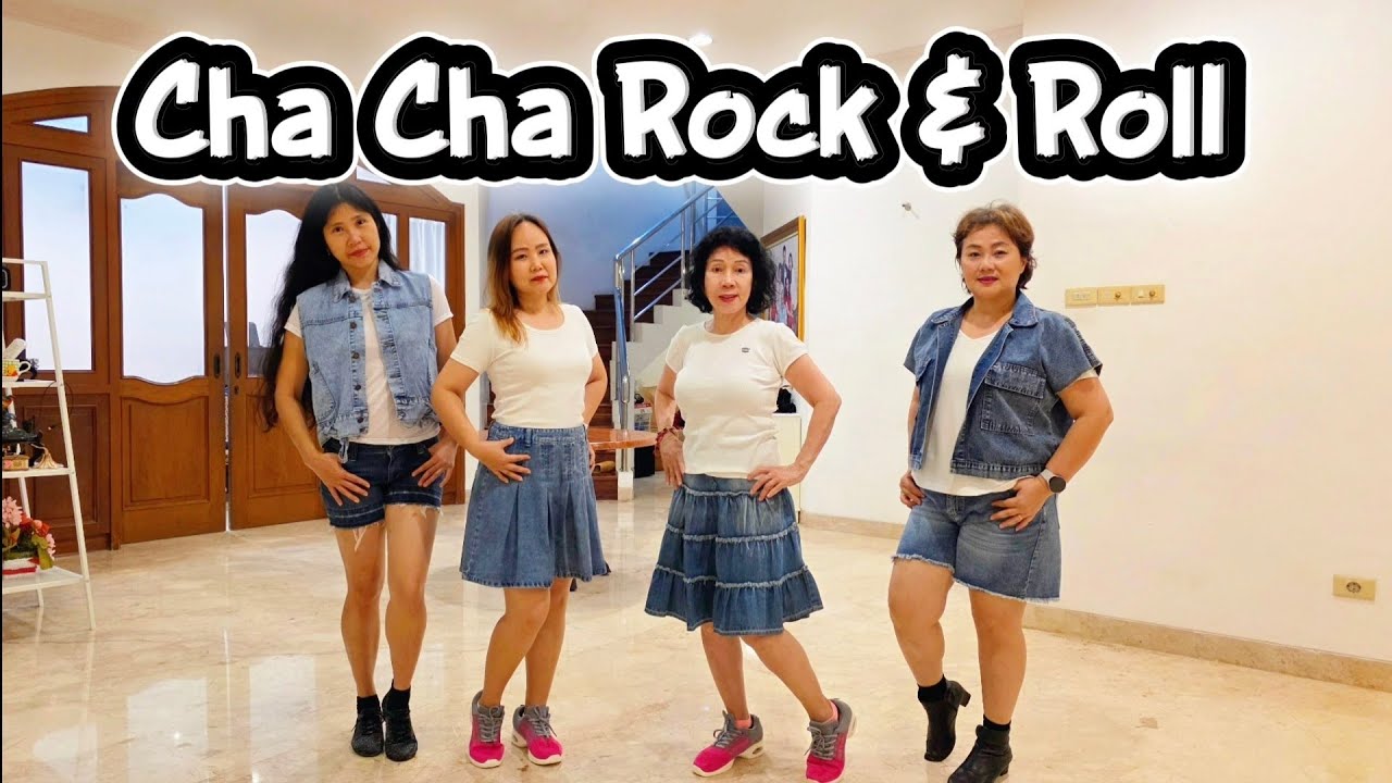 Cha Cha Rock & Roll LINEDANCE| Sugeng & Rita - Sept 2025| Improver| Lingga & friends|