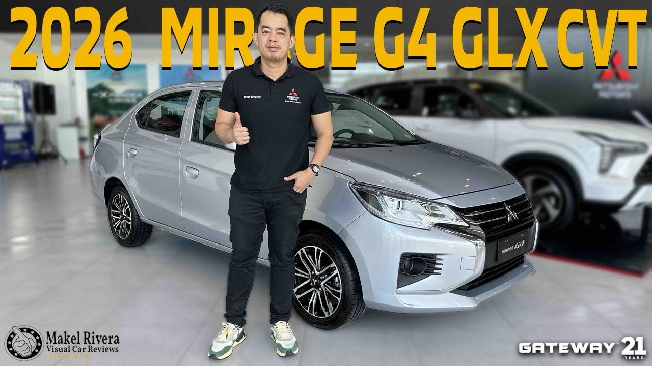 2026 Mirage G4 GLX CVT First Look  (Brilliant Silver) - Showroom and Visual Car Review