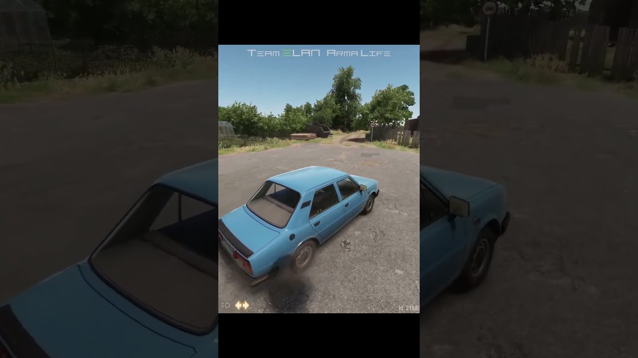 I stole his car in Arma Reforger Roleplay (he got mad) #shorts #armareforger