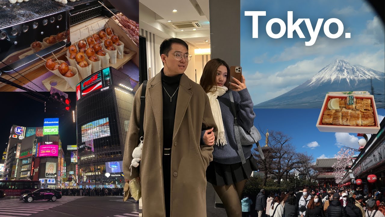 winter in Tokyo 2025🗼🍱 exploring the city, shopping, shibuya sky, sensoji temple + tsukiji market