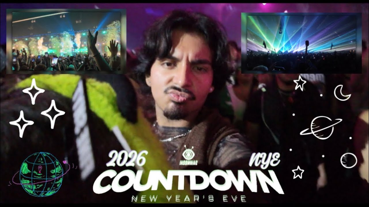 Countdown NYE Rave Vlog 🎊🎉