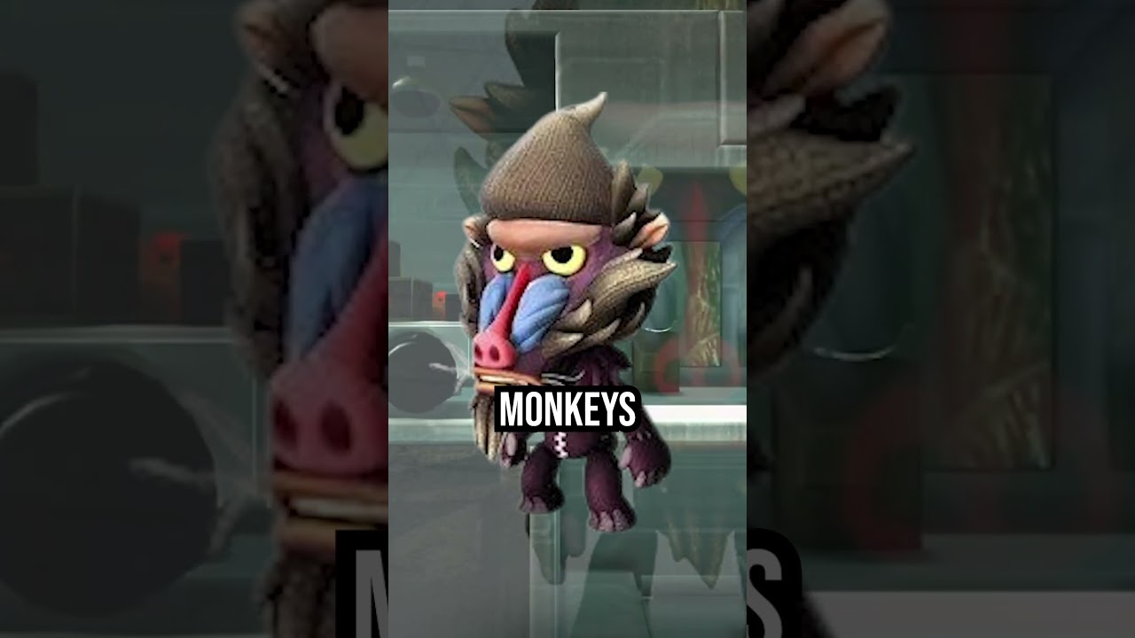 Monkey Survival | LittleBigPlanet Community Levels #shorts #playstation #gaming