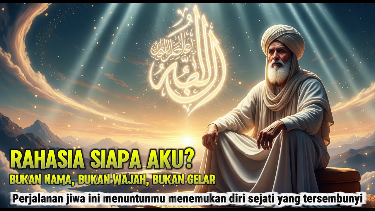 RAHASIA SIAPA AKU | PERJALANAN JIWA MENEMUKAN JATI DIRI SEJATI DI BALIK NAMA DAN WAJAH DUNIA