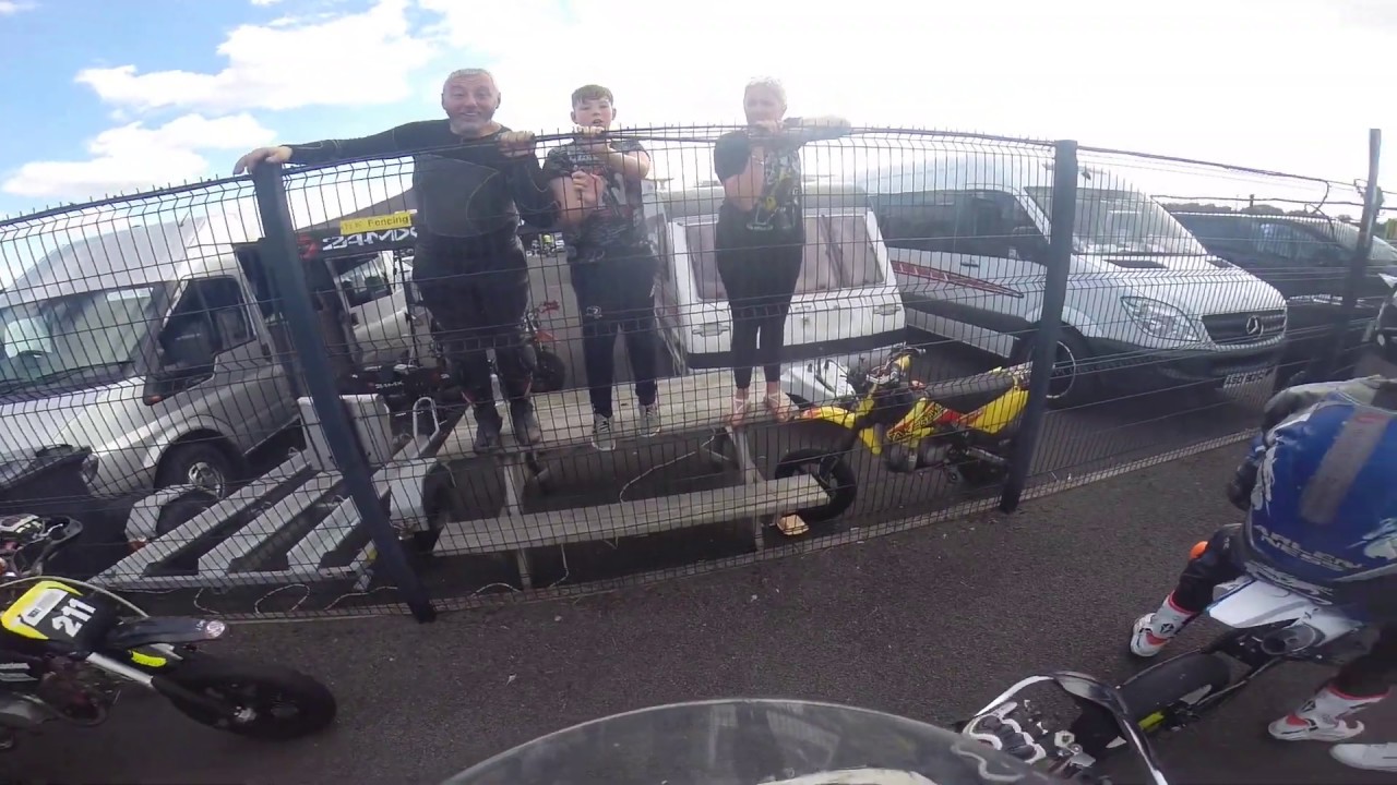 2019 Irish Minibike Championship Round 6 Nutts Corner Stock 140 Group B Race 3