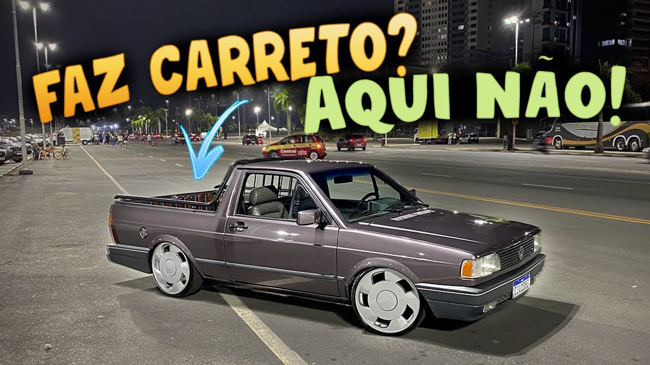 SAVEIRO CLI 97 REBAIXADA REFEITA EM CASA! Olha o capricho!