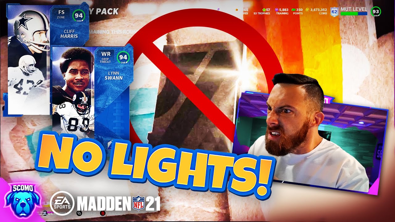 STOP GIVING ME LIGHTS! WE WANT THE LTD SWANN & HARRIS! [MADDEN 21]