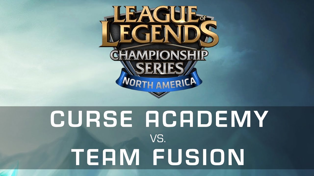 League of Legends - Curse Academy vs. Team Fusion - NA LCS Expansion Tournament Game 4
