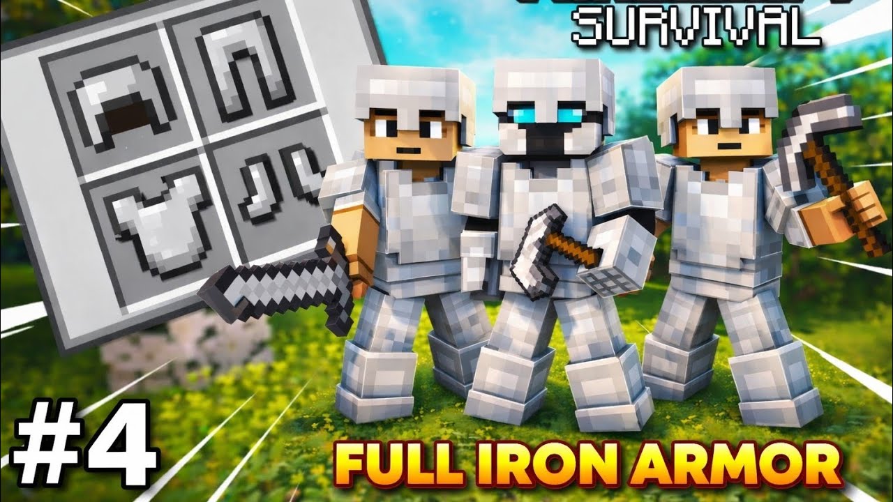 Iron Armor Banane Gaye The… WARDEN Mil Gaya 😱🔥 | Minecraft