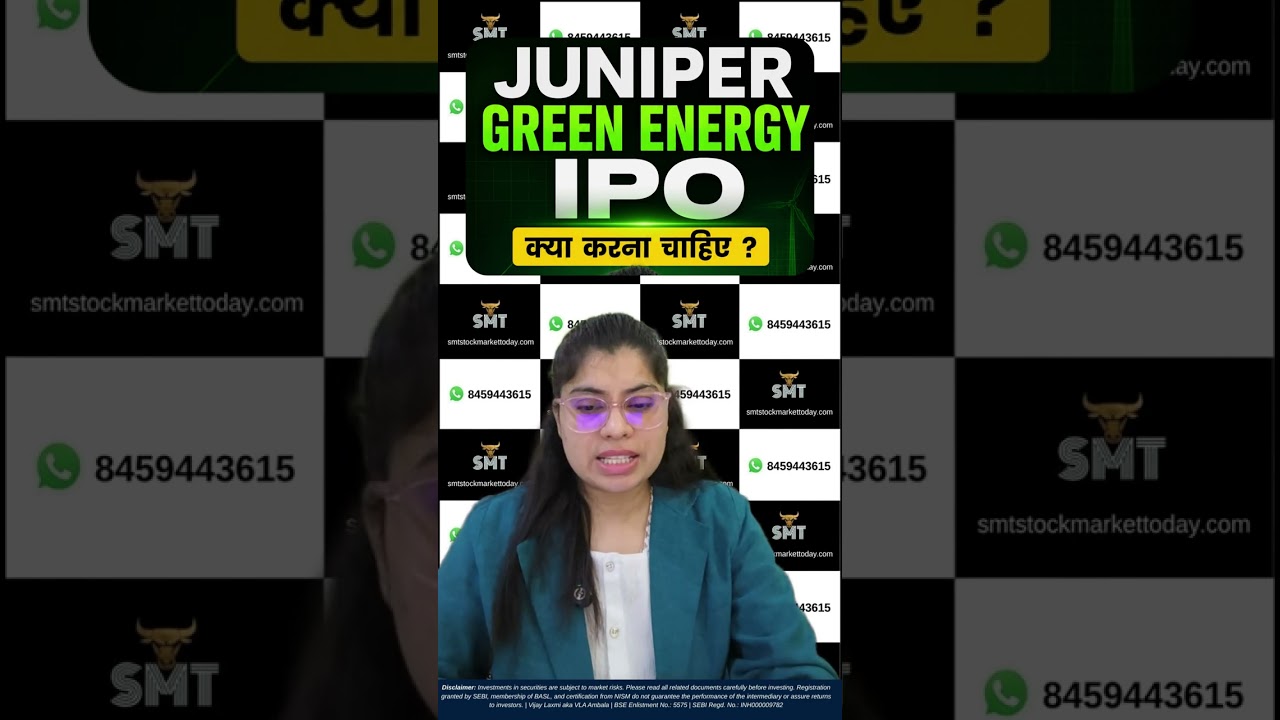 Juniper Green Energy IPO | Apply or Avoid? Complete IPO Analysis in Hindi !