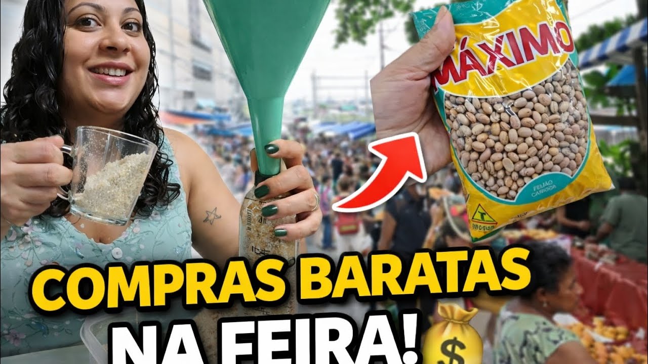 Vlog: ARMAZENEI ALIMENTOS || MOSTREI A FEIRA DE CAXIAS RJ 