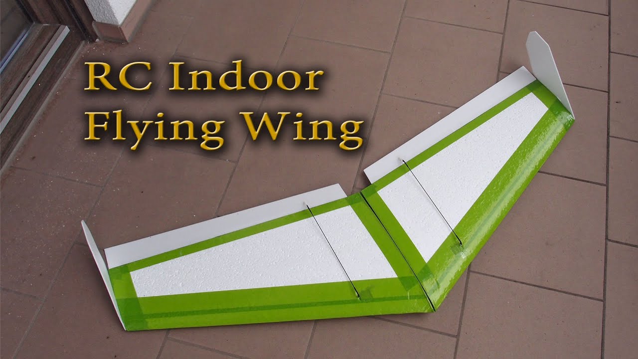 RC Indoor Flying Wing (DIY Thor Clone) Nuri Sailplane