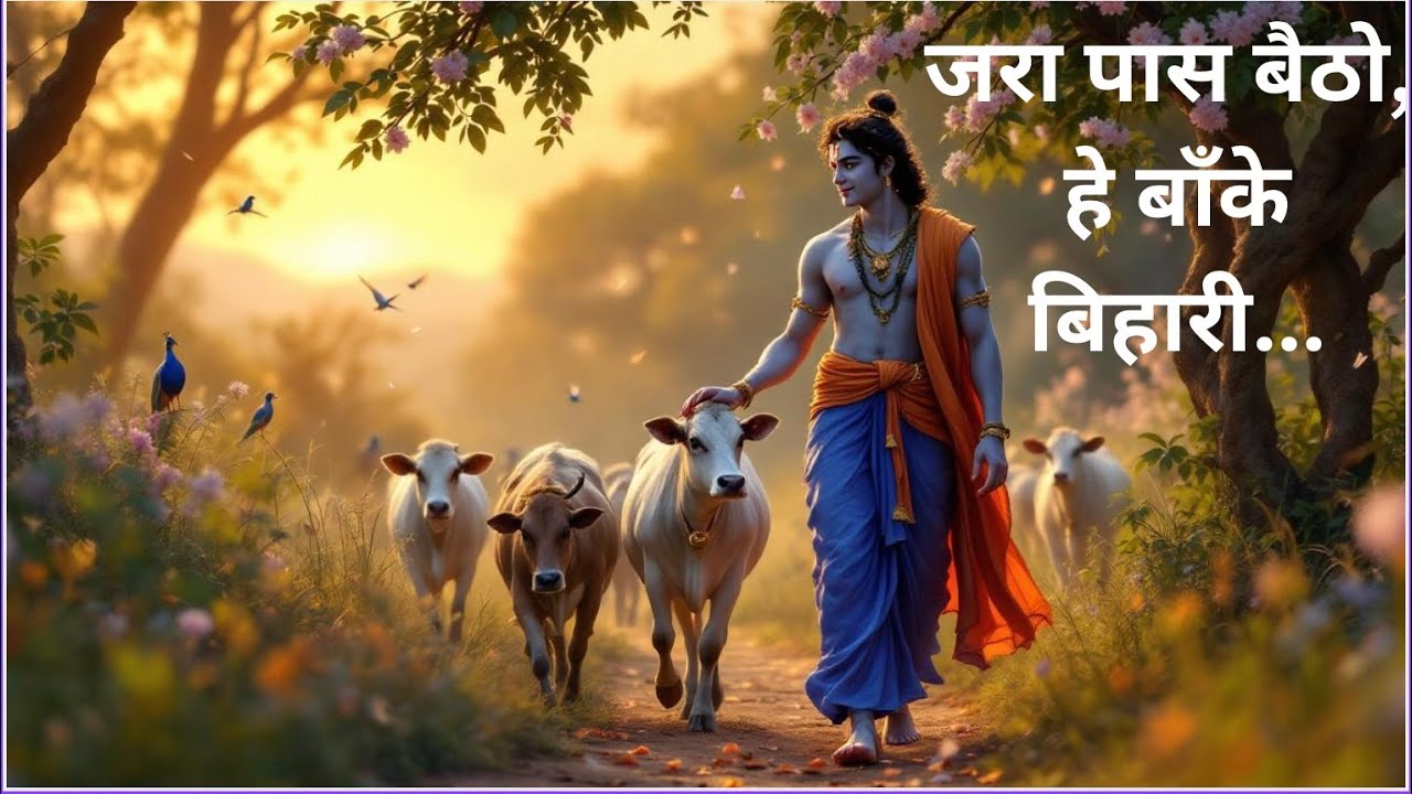Zara Paas Baitho Hey Banke Bihari – A Soulful Bhajan | पलक में पिरो लूं छवि मैं तिहारी | Krishna