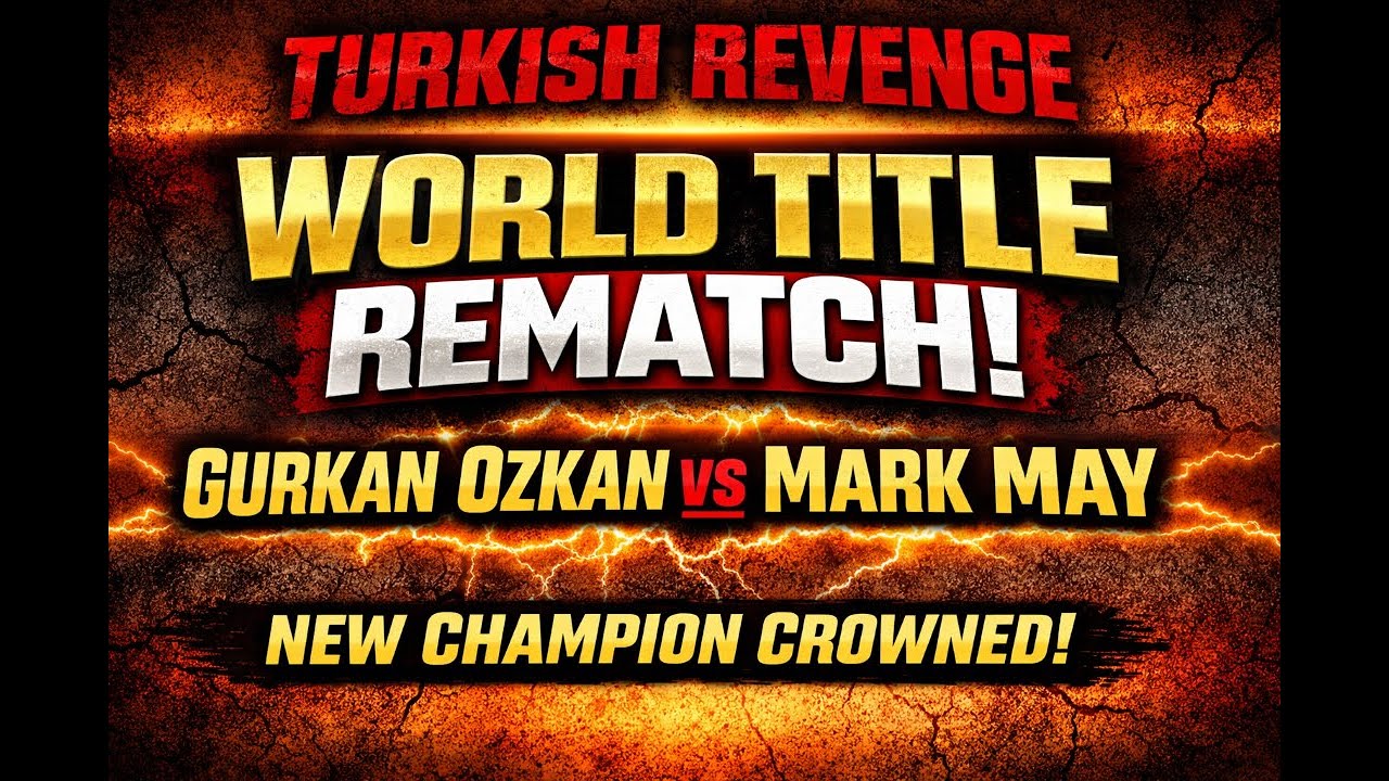 Gurkan Ozkan vs Mark May &ndash; World Title Rematch | Turkish Revenge