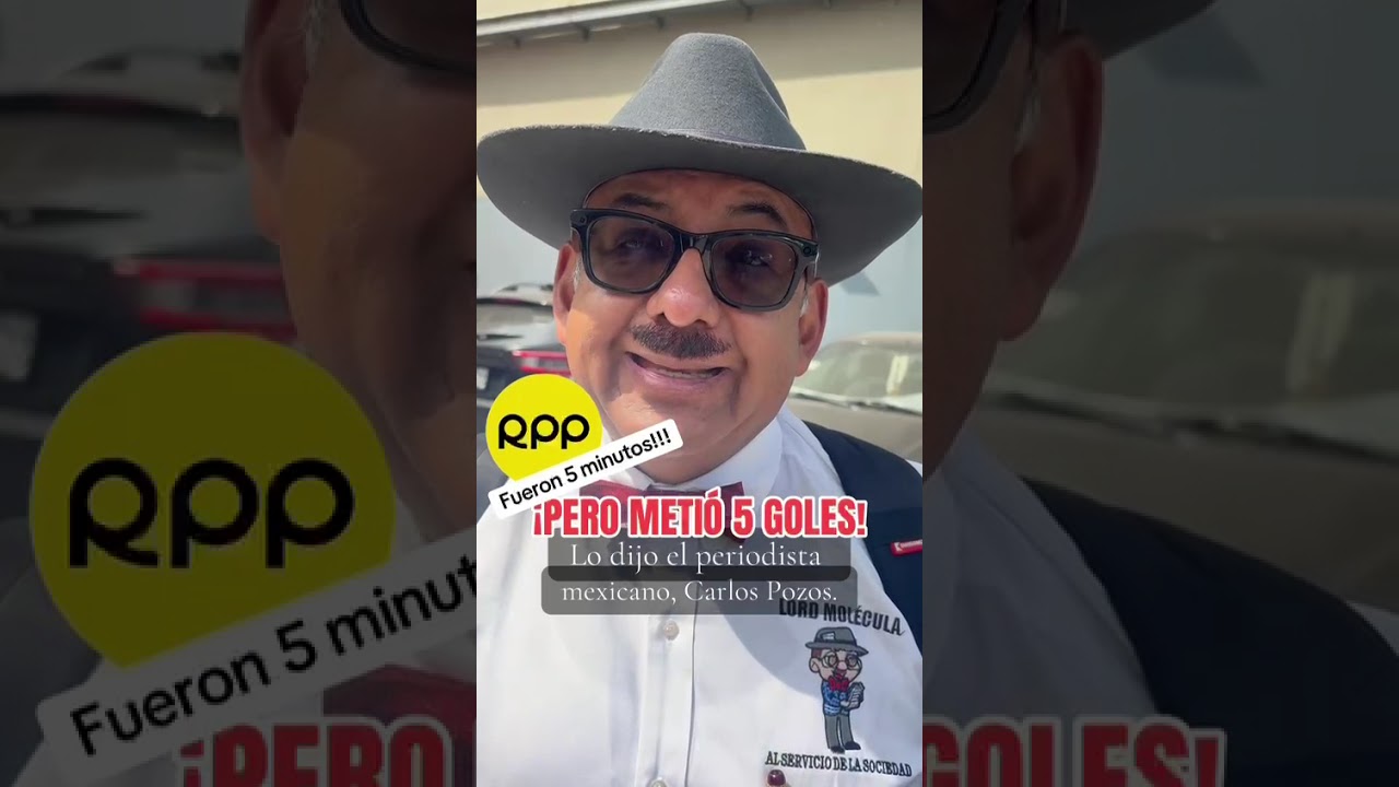 ¡5 MINUTOS EN RPP Y RICARDO BELMONT ANOTA 5 GOLES! TODO PERÚ SABE QUE BELMONT ES LA MEJOR OPCIÓN