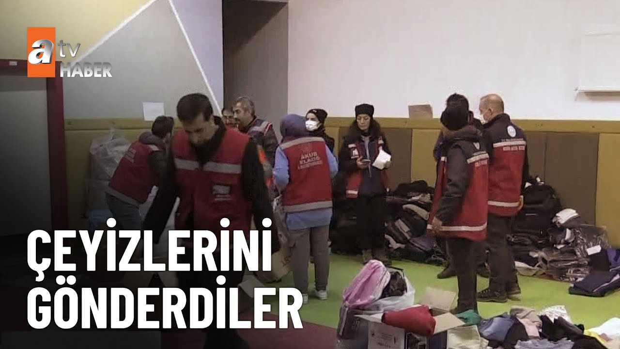 Deprem bölgesine yardım seferberliği - atv Ana Haber 15 Şubat 2023