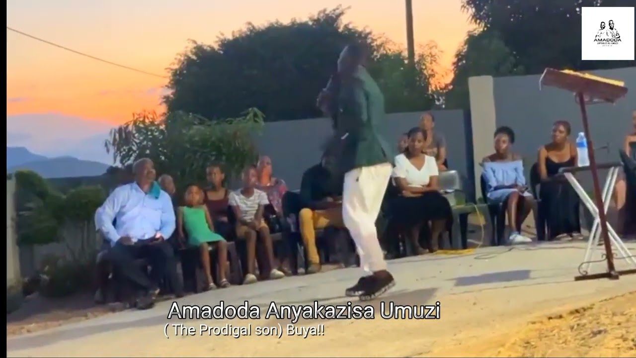 The Prodigal son (Buya!!) Amadoda Anyakazisa Umuzi preaching at RCCI Matsulu
