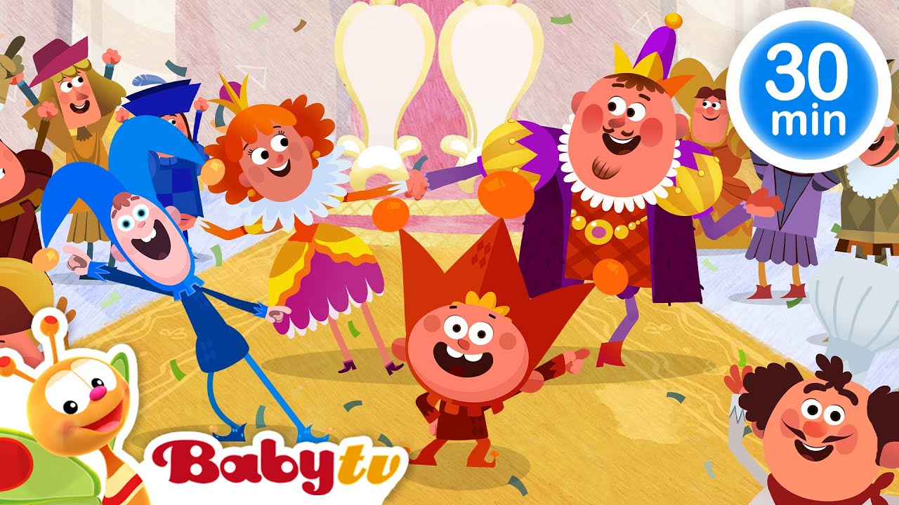 Acorde o castelo 🌞🏰 enigmas de cores, formas e tamanhos para crianças pequenas @BabyTVPT