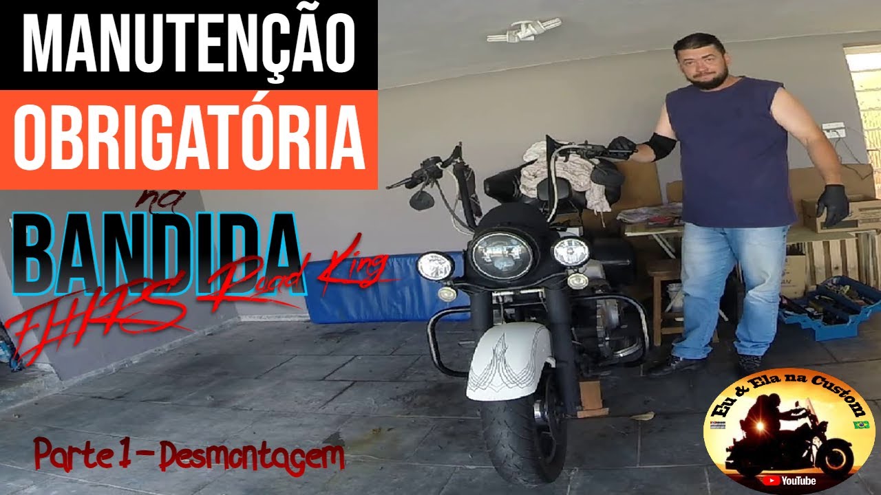 Desmontando a Frente da Road King #EEC87
