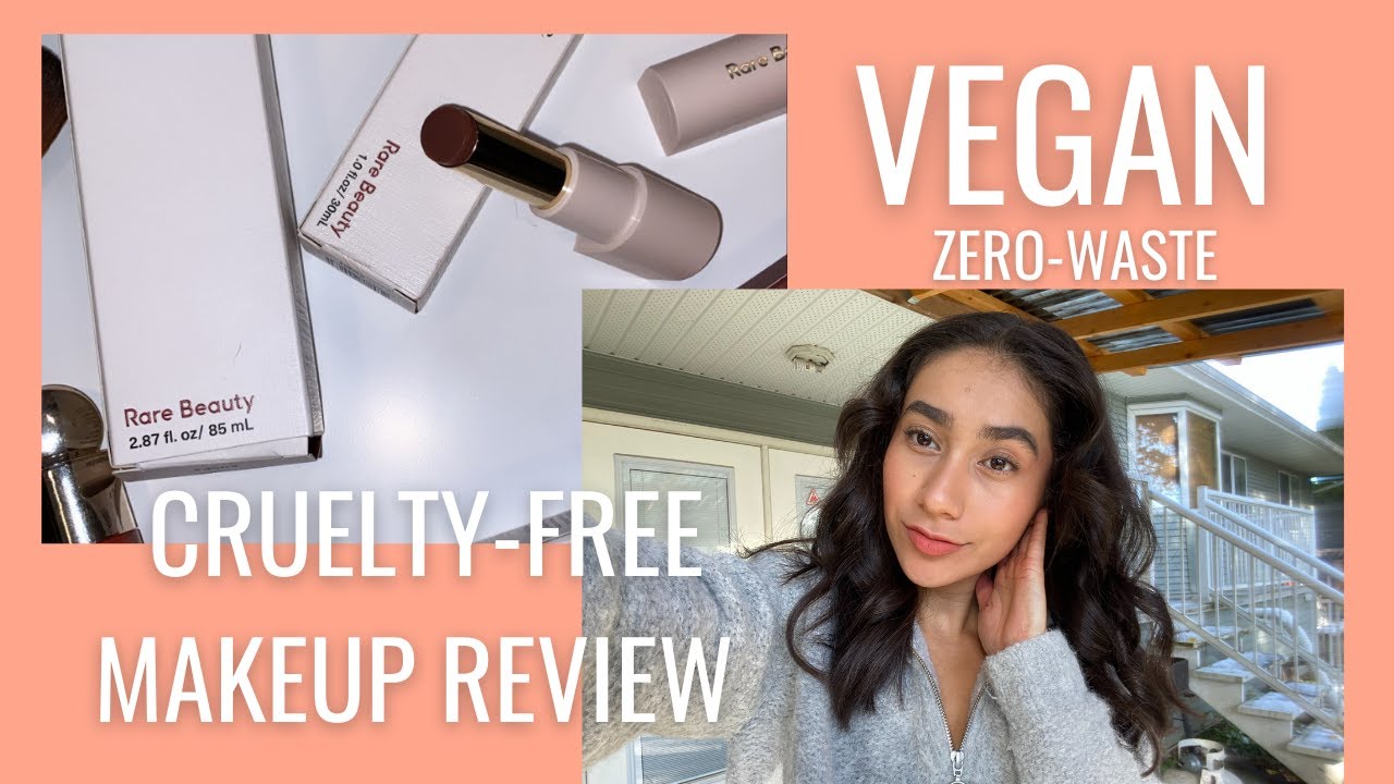Rare Beauty by Selena Gomez VS Elate Cosmetics | vegan, cruelty-free, zero-waste makeup review
