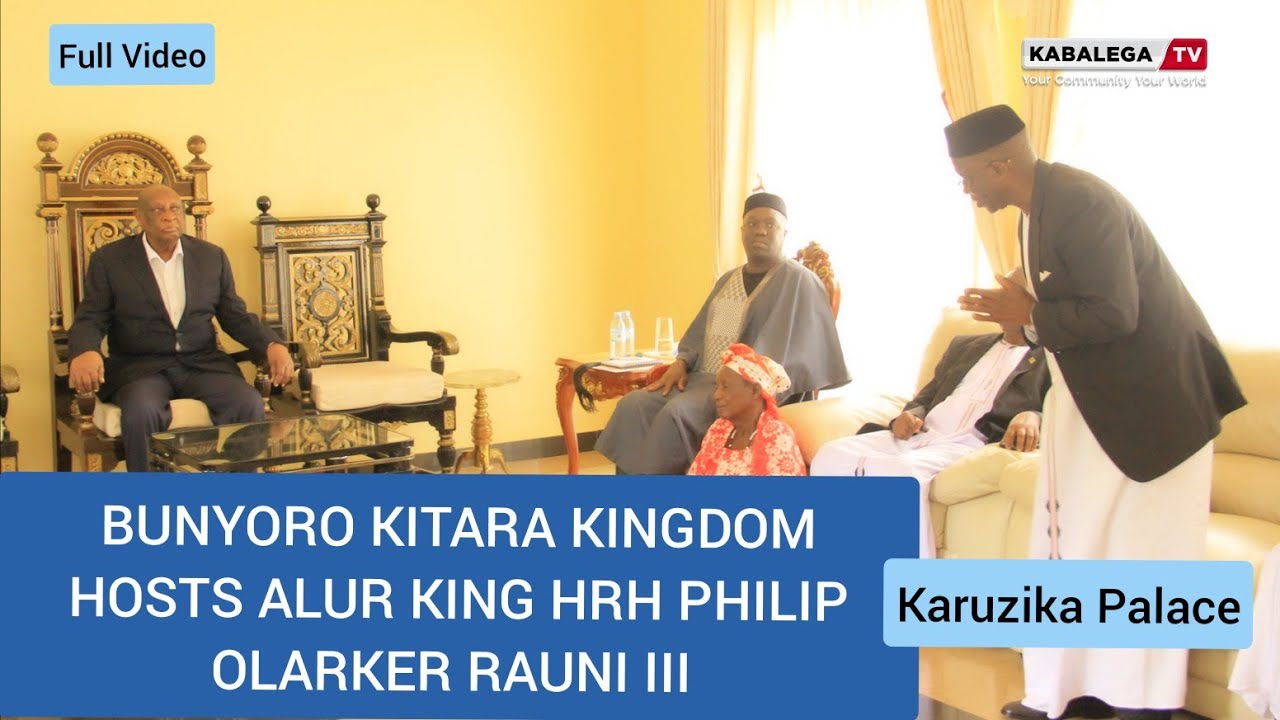 Bunyoro-Kitara Kingdom hosts Alur King HRH Philip Olarker Rauni III | Karuzika Palace