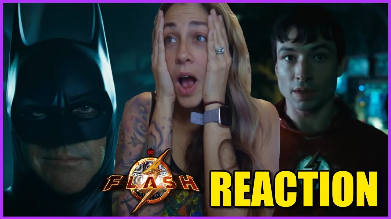 The Flash Official Trailer Reaction: HE SAID THE THING!