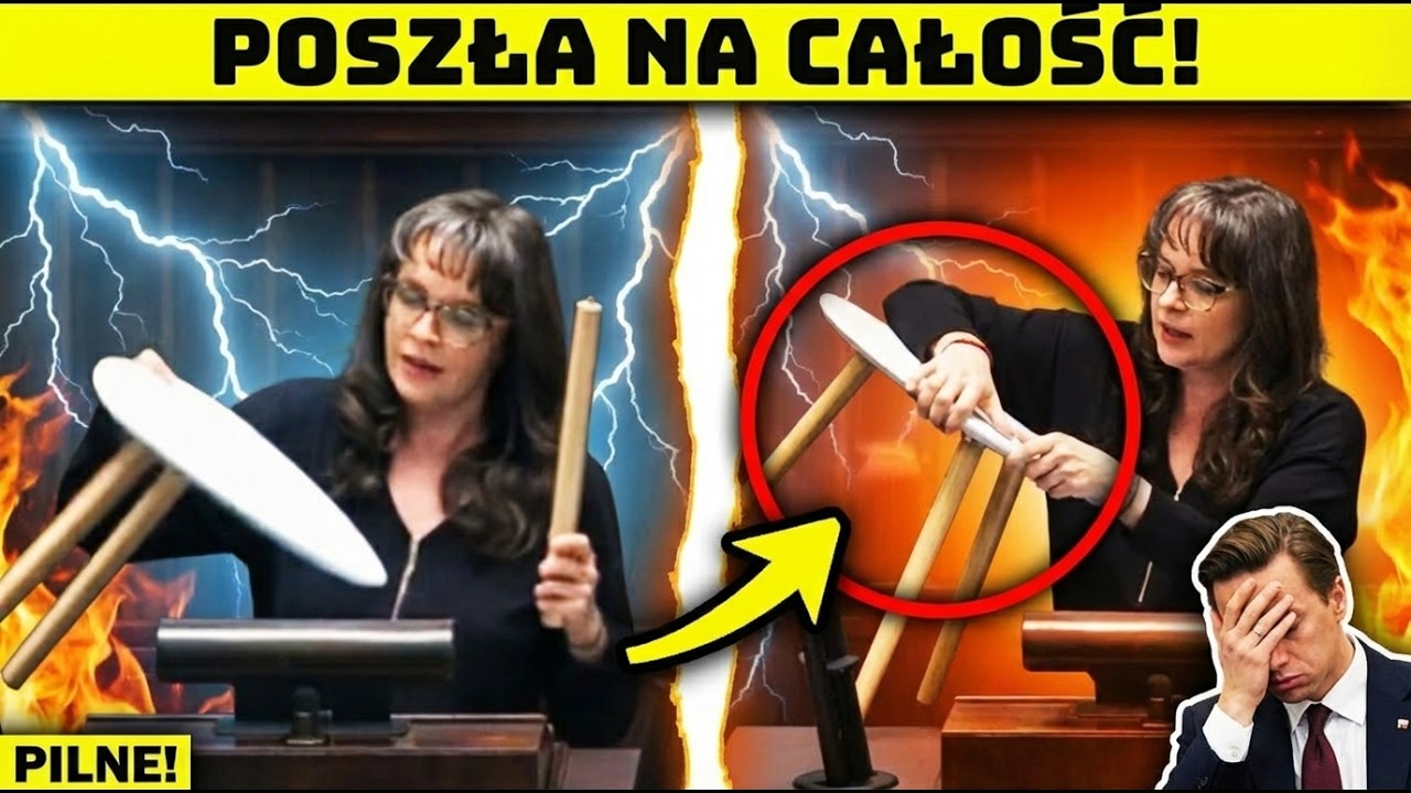 Totalna Beka! Jachira Się Czymś ODURZYŁA?! Dziwne 2 Minuty Nagrania Z Sejmu!