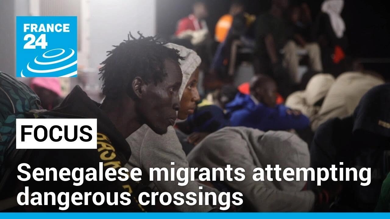 Senegalese migrants attempt dangerous crossing to Spain's Canary Islands • FRANCE 24 English