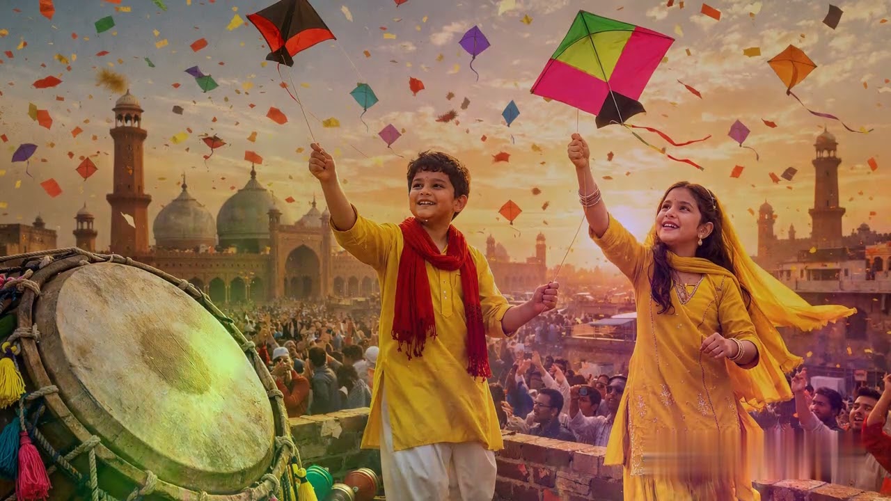 Basant Aayi Ae 🪁🔥 | Punjabi Basant Song | Dhol Beat Bhangra Music | Kite Festival Song